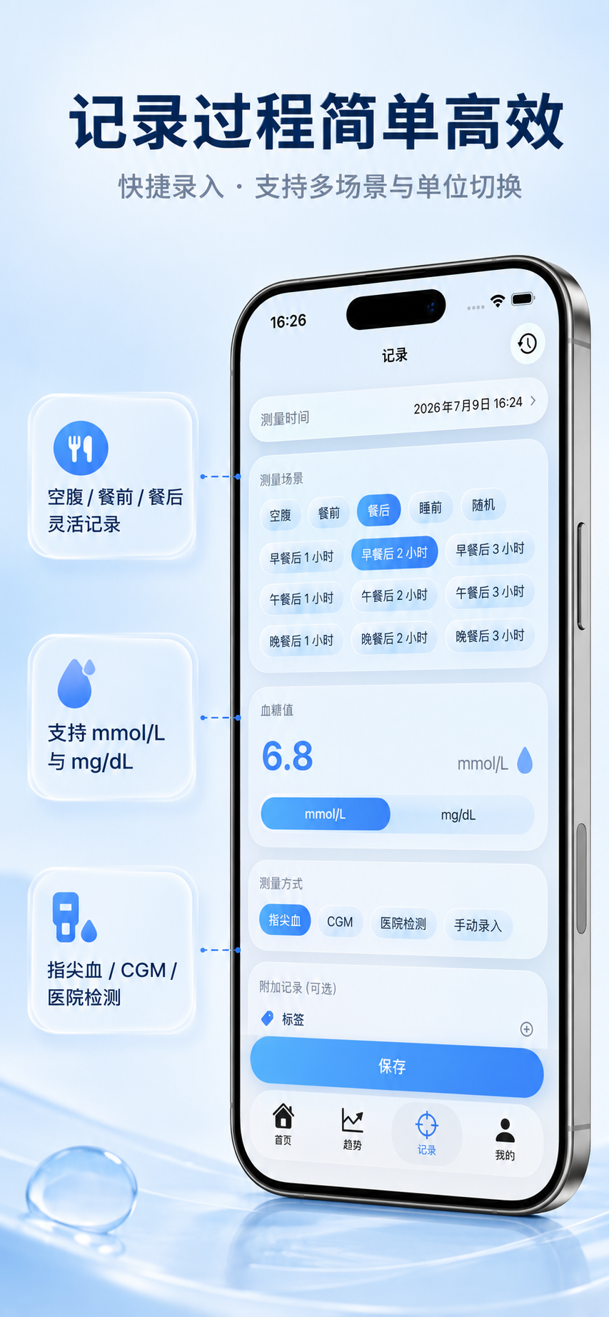 血糖记录